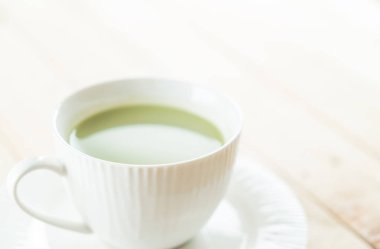hot matcha latte 
