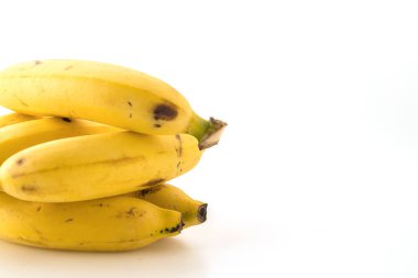 Beyaz arka planda taze muzlar