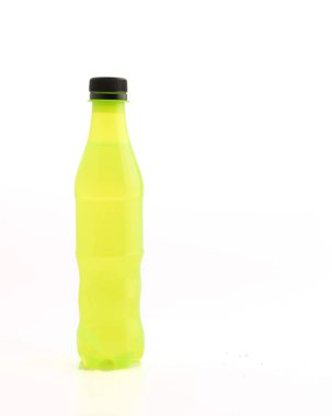 Bir şişe meşrubat.