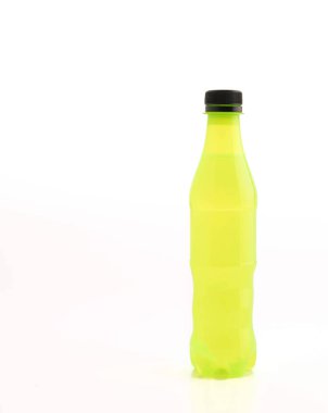 Bir şişe meşrubat.