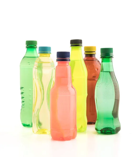 Bottles with soft drink — Stock Photo, Image