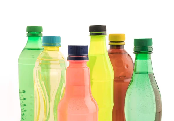 Bottles with soft drink — Stock Photo, Image