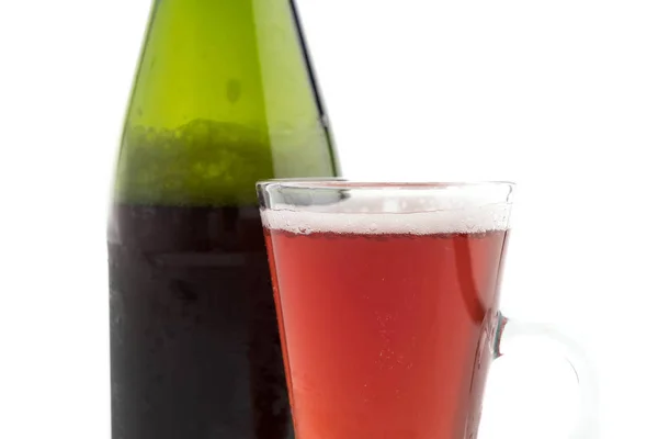 Sparking apple cranberry — Stock Photo, Image