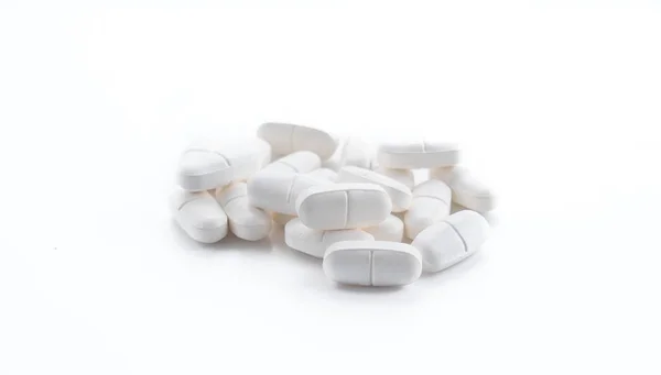 Balení pilulek a kapsle léků — Stock fotografie