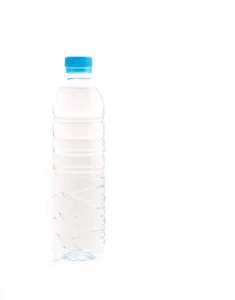 Wasserflasche auf weißem Hintergrund — Stockfoto