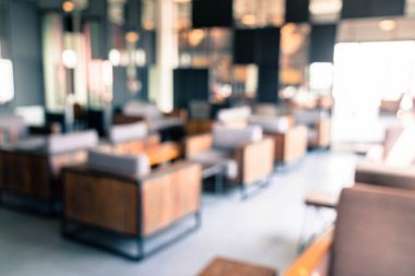 Kahve dükkanında soyut bulanıklık