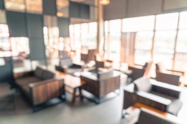 Kahve dükkanında soyut bulanıklık