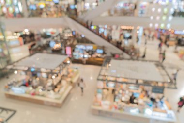 soyut bulanıklık alışveriş merkezi