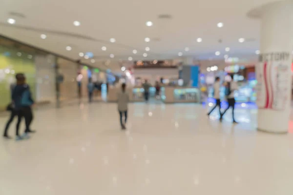 Abstract blur in shopping mall — Stock Photo, Image