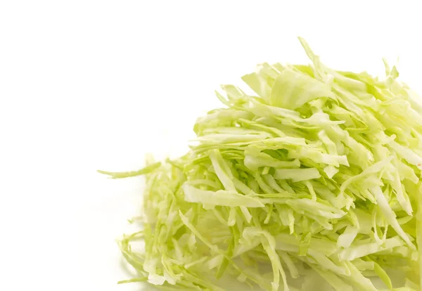 Fresh cabbage on white background — Stock Photo, Image