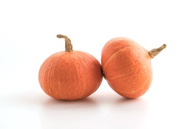 beyaz arkaplanda kabak