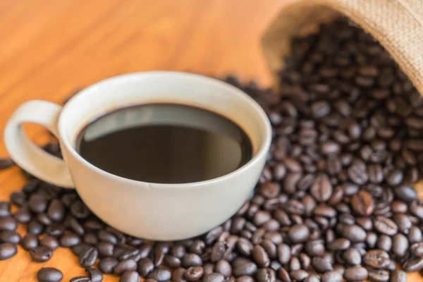 Copa de café negro — Foto de Stock