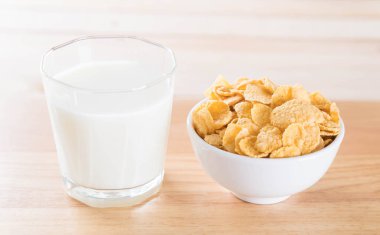 süt ve Mısır gevreği