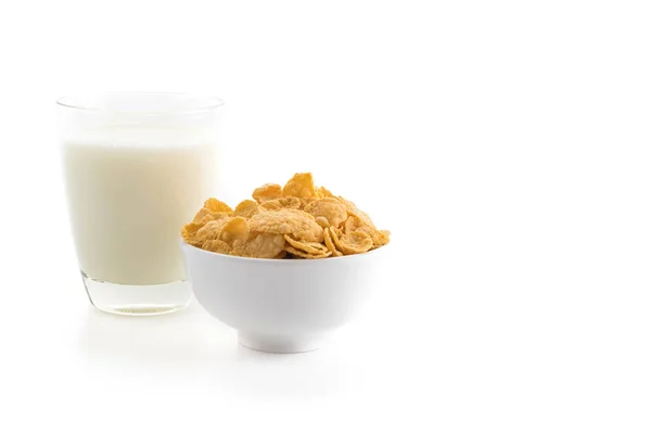 Milk and cereal — Stock Photo, Image