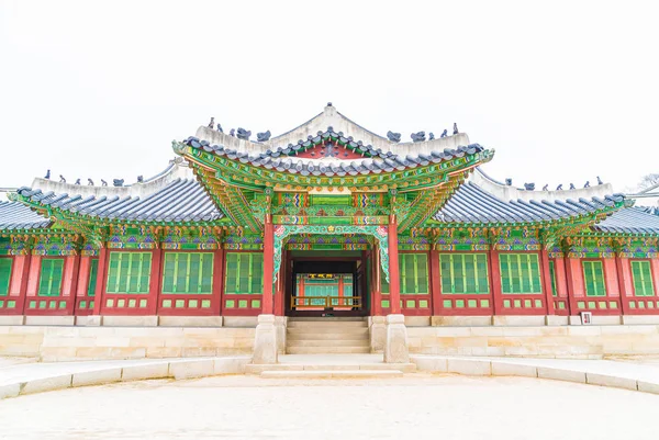 Changdeokgung palast schöne traditionelle architektur in seoul — Stockfoto