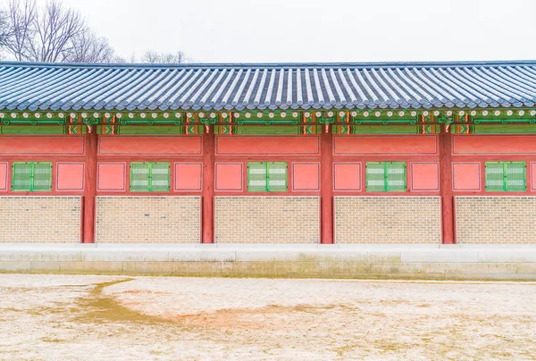 Changdeokgung Palace krásné tradiční architektura v Soulu — Stock fotografie