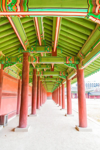 Changdeokgung palast schöne traditionelle architektur in seoul — Stockfoto