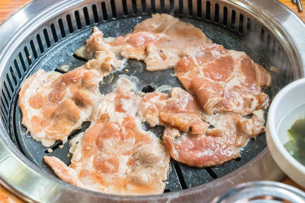 Parrilla de cerdo - estilo coreano —  Fotos de Stock