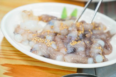 sannakji - taze ahtapot