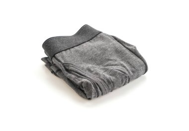 Beyaz arka plan üzerinde erkek iç giyim