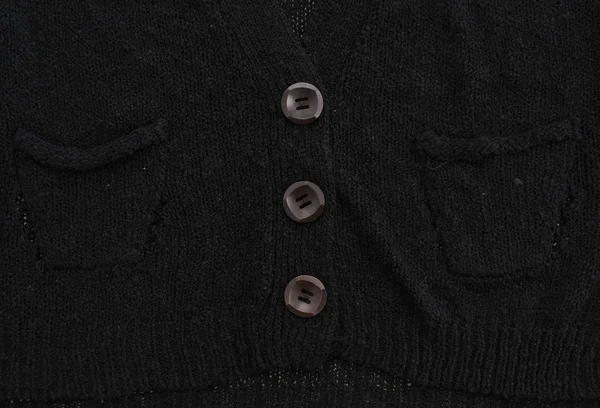 Hengsten, knop op over jas — Stockfoto