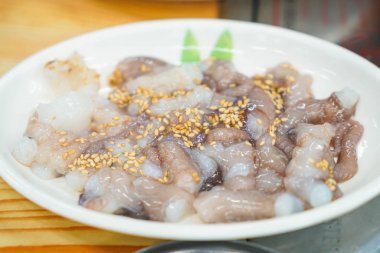 sannakji - taze ahtapot