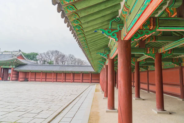 Palazzo Changdeokgung Bella architettura tradizionale — Foto Stock