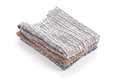 Beyaz arka plan üzerinde moda yelek