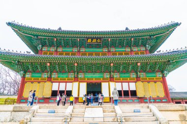 Alace Palace güzel Seul geleneksel mimari