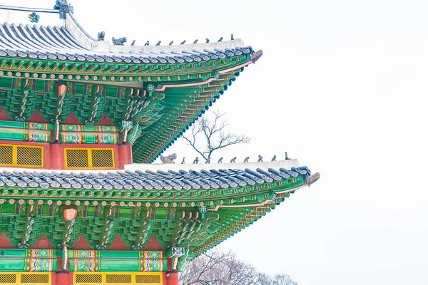 Changdeokgung palast schöne traditionelle architektur in seoul — Stockfoto