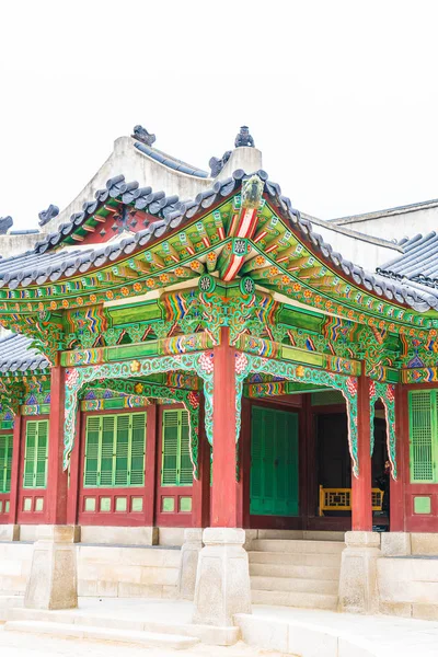 Changdeokgung Palace Beautiful Traditional Architecture in Seoul — Stock Photo, Image