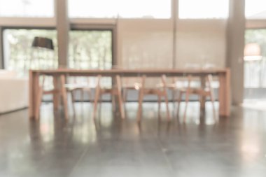 Kahve dükkanında soyut bulanıklık 