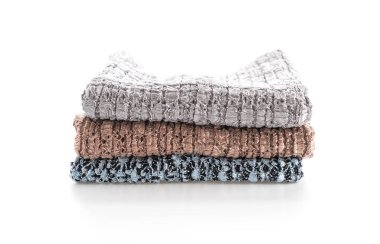 Beyaz arka plan üzerinde moda yelek