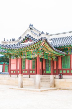 Alace Palace güzel Seul geleneksel mimari