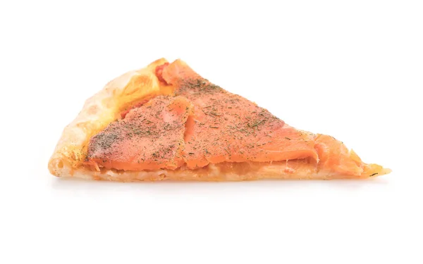 Pizza affumicata al salmone — Foto Stock