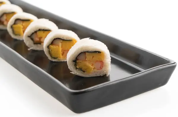 Sushi sandwich roll — Zdjęcie stockowe