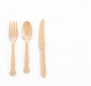 plastik tabak kaşık çatal ve bıçak