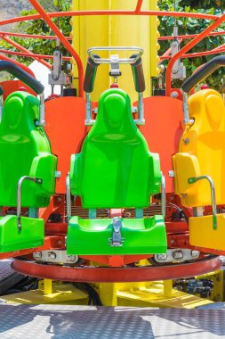 lunapark treni koltuk eğlence parkı