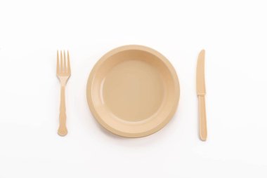 plastik tabak kaşık çatal ve bıçak