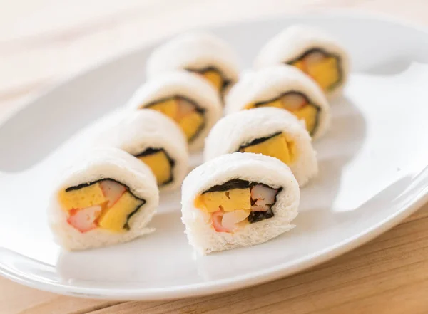 Бутерброд с суши — стоковое фото