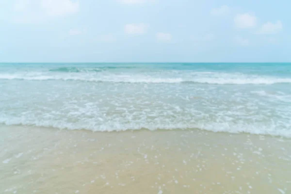 Spiaggia e mare sfocati — Foto Stock