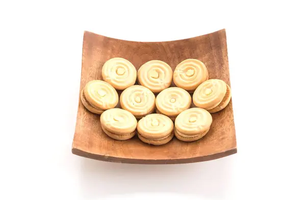 Galleta galleta con crema — Foto de Stock