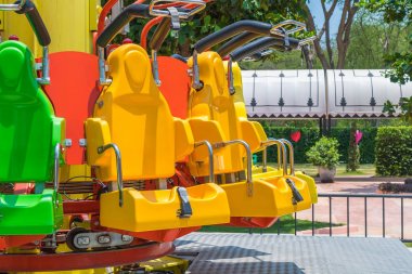 lunapark treni koltuk eğlence parkı