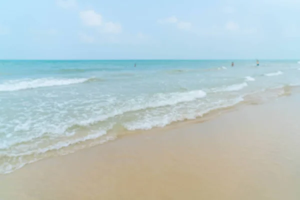 Blurred beach and sea — Stock Photo, Image