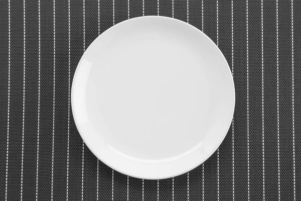 Plate mat with plate fork and knife — Stock Photo, Image