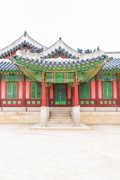 Changdeokgung Palace Bela Arquitetura Tradicional em Seul — Fotografia de Stock