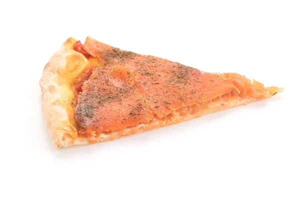 Pizza affumicata al salmone — Foto Stock