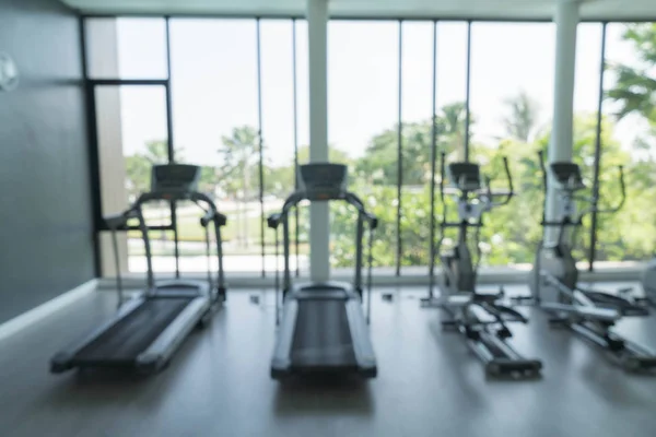 Resumen desenfoque gimnasio gimnasio y equipo de fondo — Foto de Stock