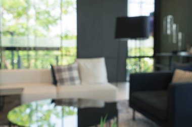 Görüntü Bulanık oturma odası arka planı