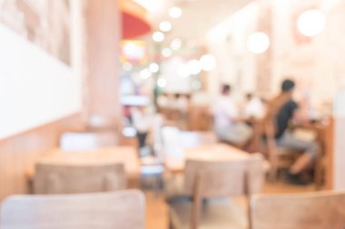 Restoran soyut bulanıklık